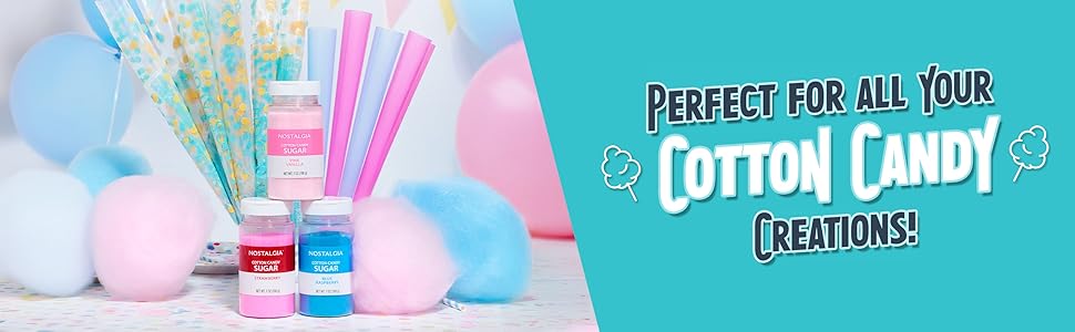 perfect for all your cotton candy creations