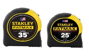 Stanley 33-735-25 35ft. and 25ft. Fatmax Tape Measure Combo Pack