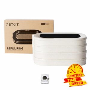 PETKIT Trash Bag Refill Rings for Purobot Ultra Auto-Packing Self-Cleaning Cat Litter Box