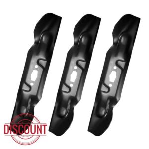 742P05094 High Lift Mower Blades Compatible with 50" Deck Cub Ca-det XT1-LT50 ZT1-50 ZT2-50 Craftsman E225 Z5600 Z5650 Lawn Mowers