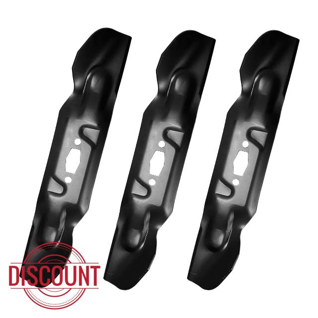742P05094 High Lift Mower Blades Compatible with 50" Deck Cub Ca-det XT1-LT50 ZT1-50 ZT2-50 Craftsman E225 Z5600 Z5650 Lawn Mowers