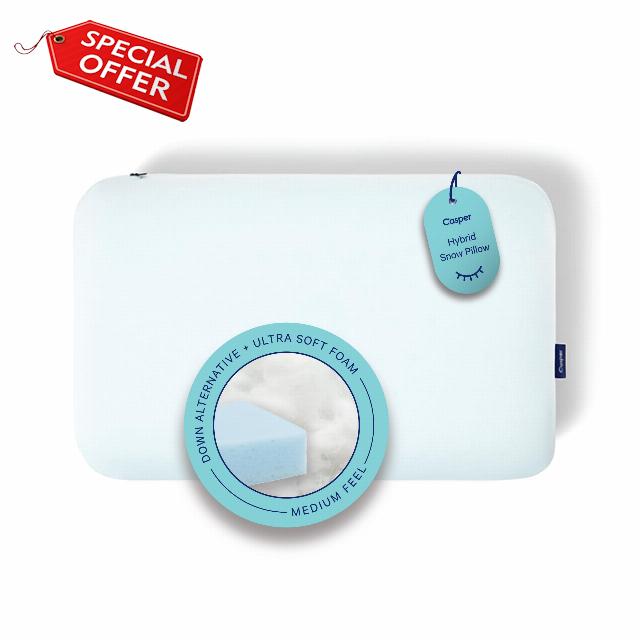 Casper Sleep Hybrid Snow Pillow