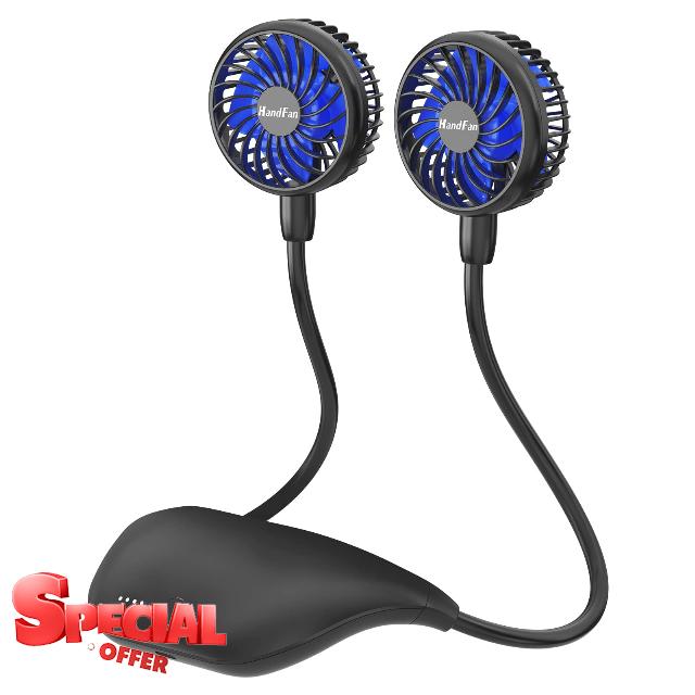 HandFan 10000mAh Neck Fan