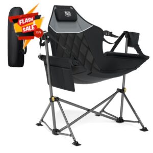 TIMBER RIDGE Hammock Camping Chair with Adjustable Backrest