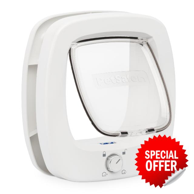 PetSafe Big Cat Door Interior and Exterior Pet Door for Cats
