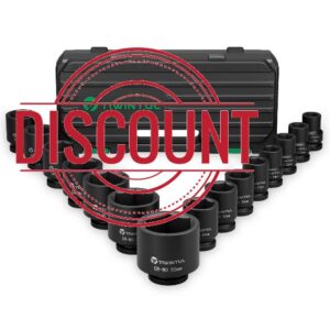 3/4 Inch Drive Impact Socket Set