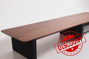 Teak Wood Monitor Stand Riser for Desk