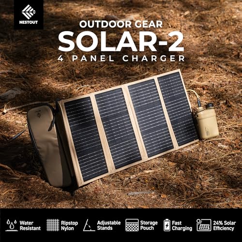 28W Solar Charger for Camping