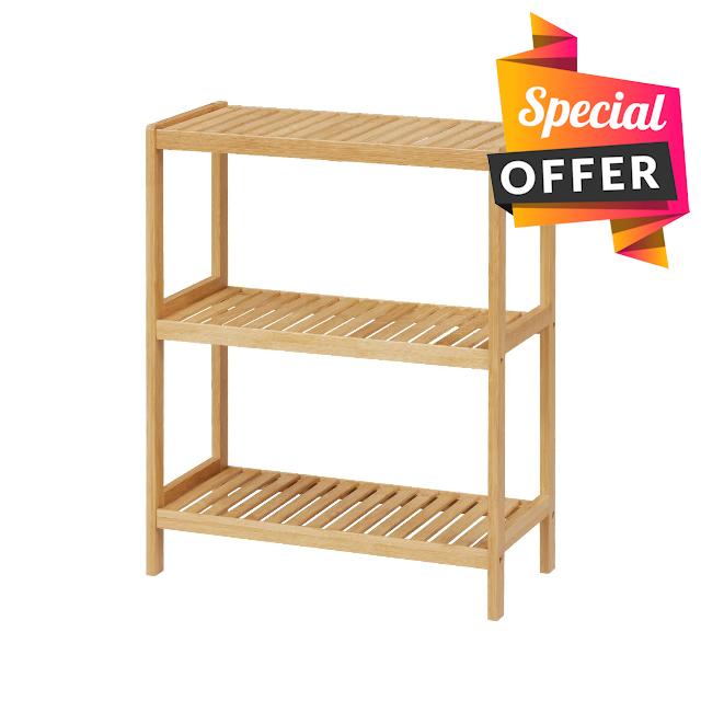 Bamboo Bathroom Shelf