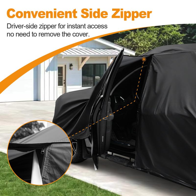 Pickup Cover with Door Zippe