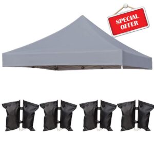 10x10 Canopy Replacement Top Cover for Pop Up Canopy Tent