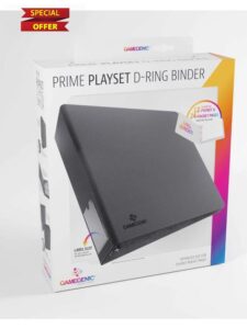 Gamegenic | Gamegenic Prime D-Ring-Binder - Playset Size | Trading Card Game Accessory