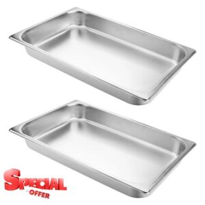 VOISEN 2 Pack Hotel Pans