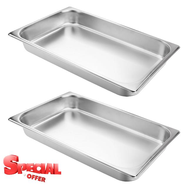 VOISEN 2 Pack Hotel Pans