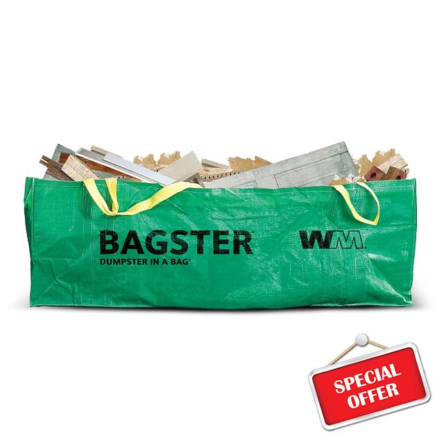 BAGSTER 3CUYD Dumpster in a Bag holds up to 3