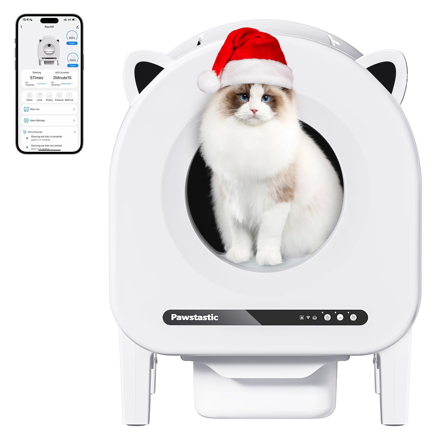 Pawstastic Self Cleaning Litter Box