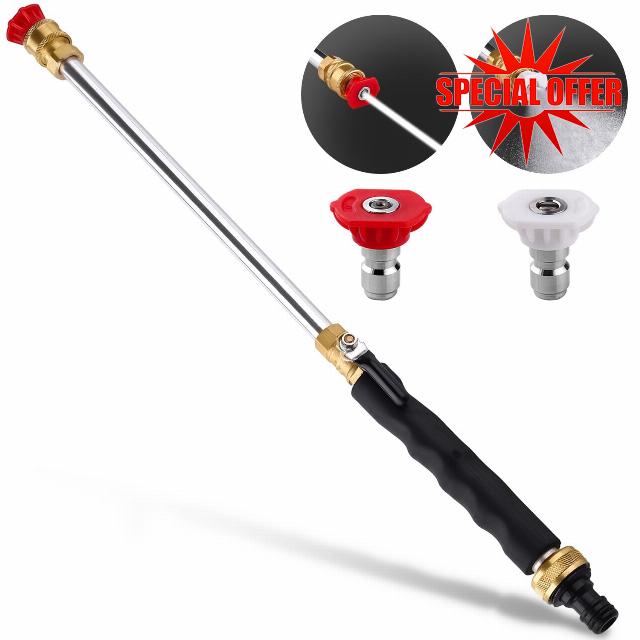 2026 Upgraded Jet Nozzle Power Washer for Garden Hose