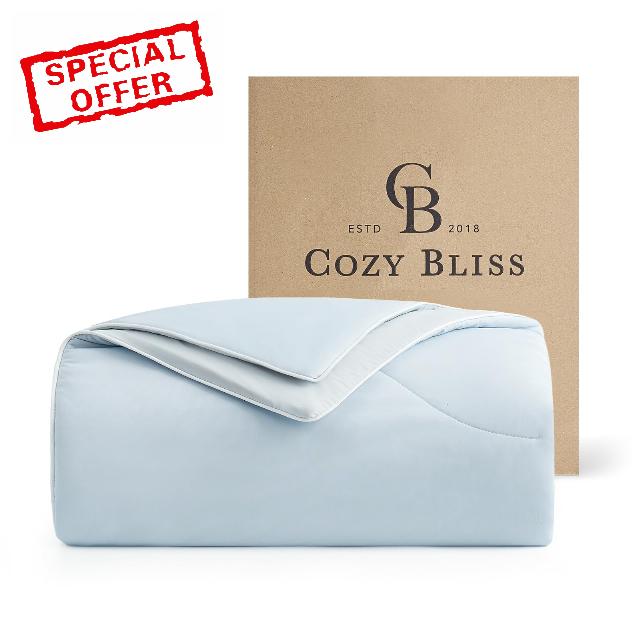 Cozy Bliss Cooling Comforter Twin Size
