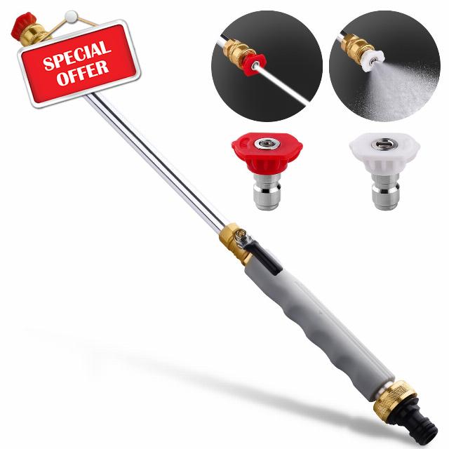 2026 Upgraded Jet Nozzle Power Washer for Garden Hose