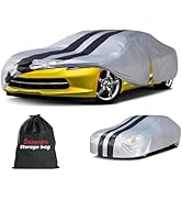 Multi-Layer Car Cover Custom Fit for Toyota Camry(1998-2026), 100% Waterproof All Weather for Aut...