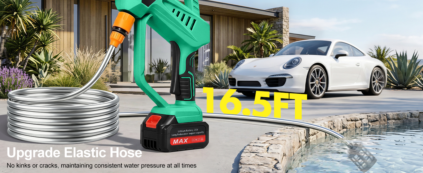 cordless car washer