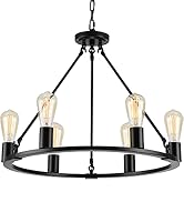 1 Light Black Pendant Light
