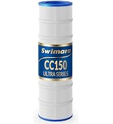 Swimara CS150 Pool Filter Cartridge, 5 oz+ Trilobal Fabric, Replacement for Jandy R0462300, Water...