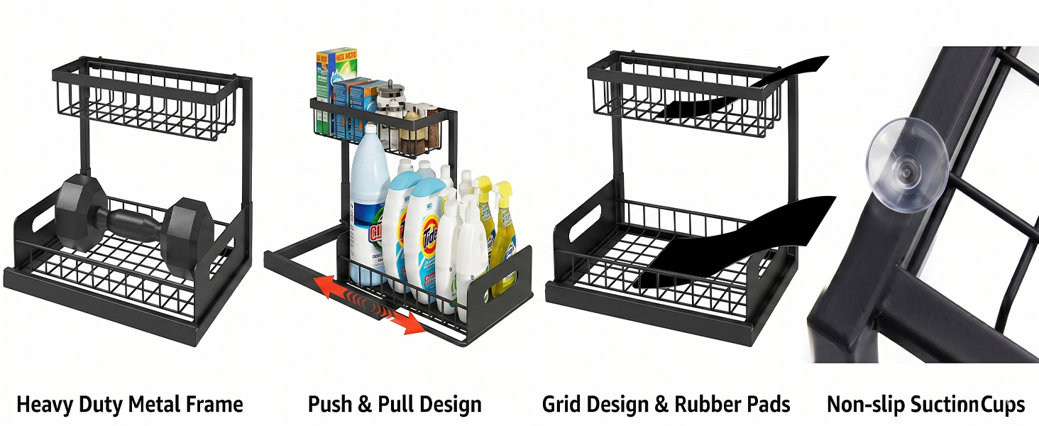 under sink storage