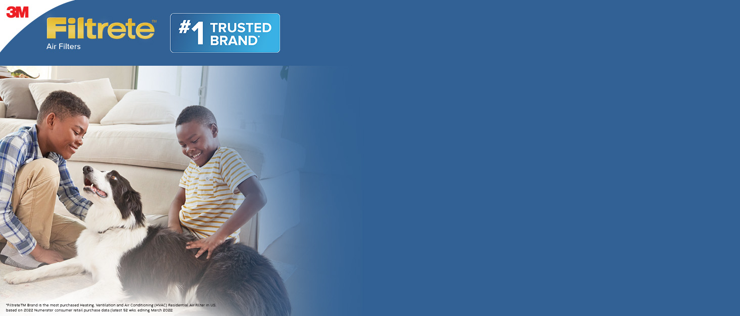 Brand Story Banner - Filtrete #1 Brand