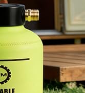 AKM RV Water Filtration System, Anti-Scale, KDF GAC Carbon Filters,3/4" GHT Brass Quick Connector...