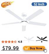 42 Inch Ceiling Fans with Lights, App&Remote Control, Low Profile Modern Ceiling Fan, 6 Sp...