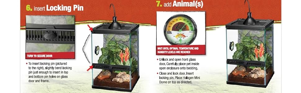 Zilla Tropical Vertical Kit Setup Guide