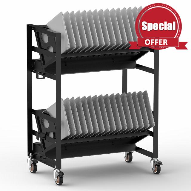 34-Device Mobile Charging Cart