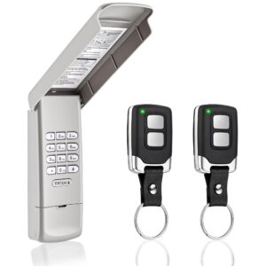 Garage Door Opener Keypad with 2 Garage Door Opener Remote for Liftmaster Chamberlain Craftsman Remote Keypad Replacement 877MAX 893LM 893Max 971LM 371LM