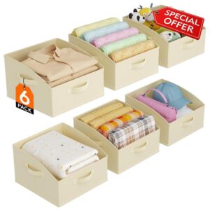 Lifewit Trapezoid Closet Storage Bins for Shelf
