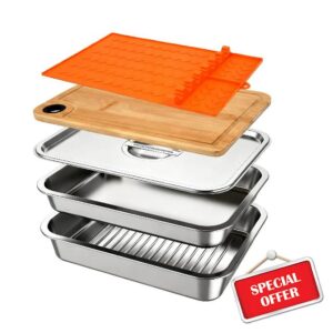 Grilling Prep and Serve Trays