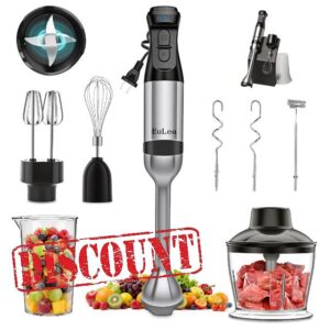 8-in-1 Hand Blender 1200W 5-Speed