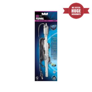 Fluval M 50-Watt Submersible Aquarium Heater – Compact