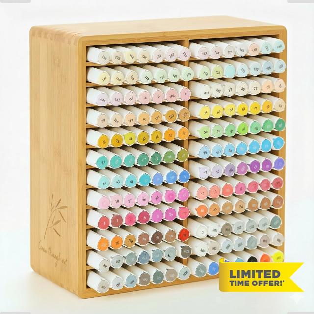 Marker Organizer for 168 Markers