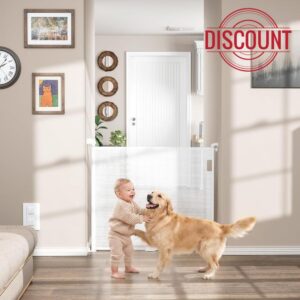 Babepai Retractable Baby Gates for Stairs
