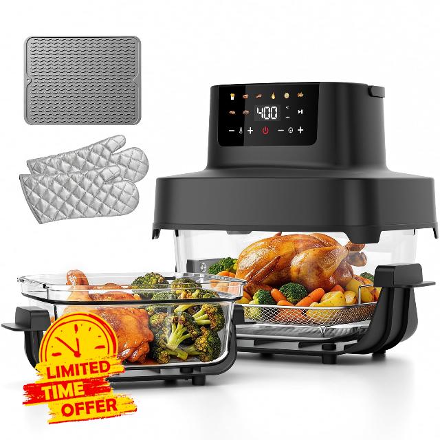 Glass Air Fryer Non Toxic