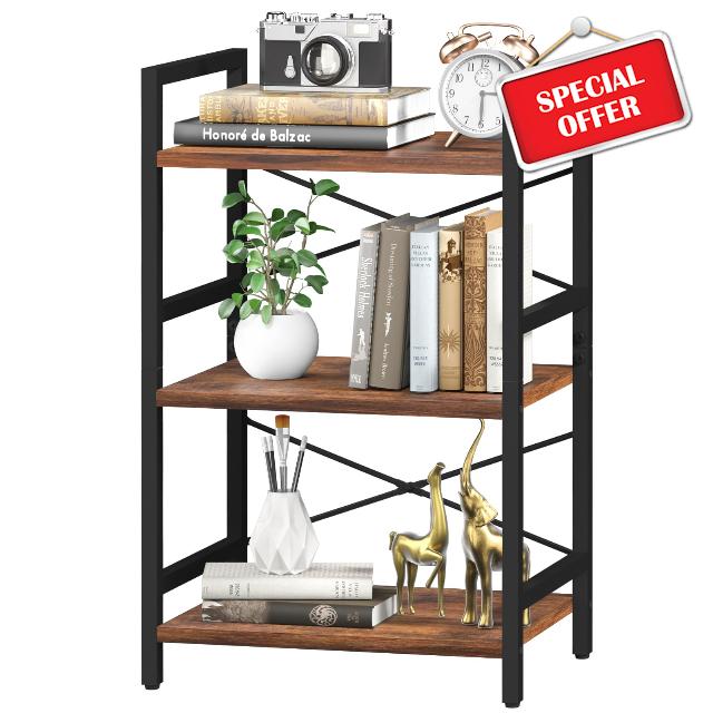 Yoobure Bookshelf Small Book Shelf