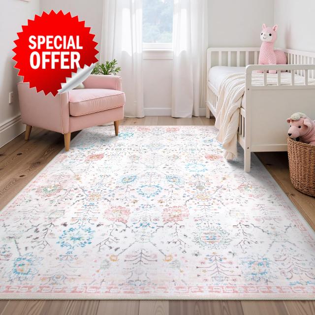 Lahome Flavie Soft Nursery Rug
