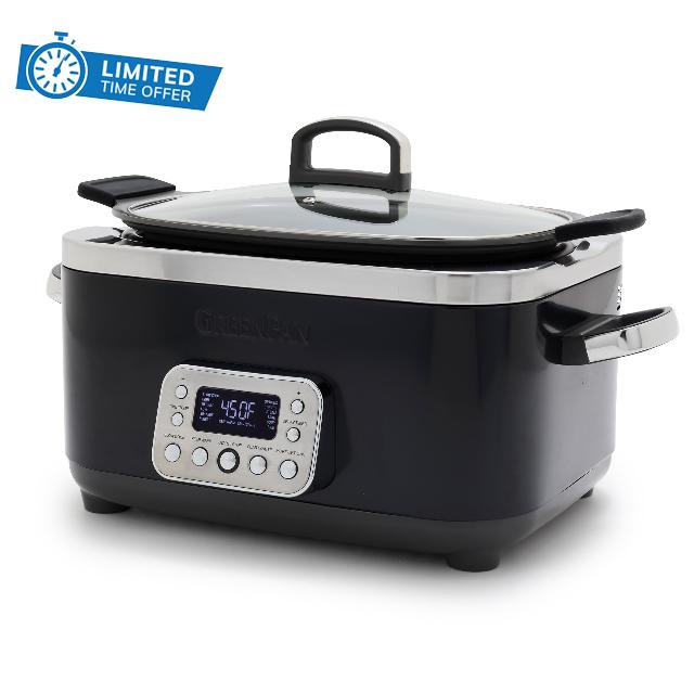 GreenPan Elite 14-in-1 Nonstick 6QT Electric Slow Cooker