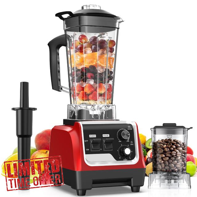 H-Duka 1800W Blender for Smoothies