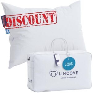Lincove Cloud Natural Canadian Down Pillow