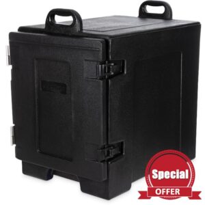 Carlisle FoodService Products Cateraide Front Loading Insulated Food Pan Carrier