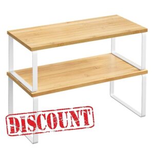 SONGMICS Cabinet Organizer Shelf