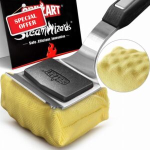 GRILLART Grill Brush Bristle Free. Upgraded BBQ Replaceable Cleaning Head