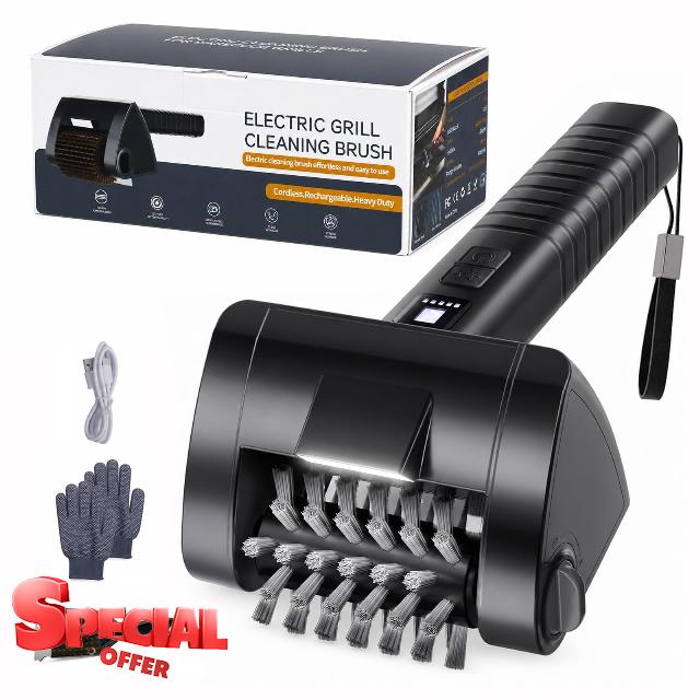 Electric Grill Brush for Outdoor Grill